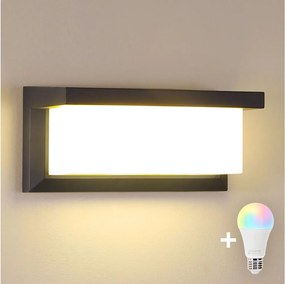 BRILAGI -LED RGBW Kültéri fali lámpatest BRICKY 1xE27/12W/230V antracit IP54