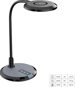 Prezent PIXIE 31219 Asztali lámpa 1x7W/LED 526lm IP20