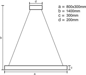 LED svietidlo+diaľk.ovládač 110W - J6309/C