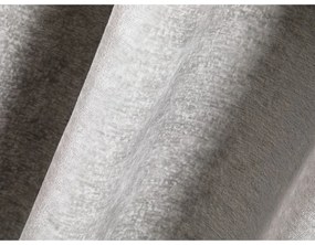 Világosszürke kárpitozott ágyneműtartós franciaágy ágyráccsal 180x200 cm Lupine – Micadoni Home