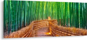 Kép - Japán bambusz erdő (120x50 cm)