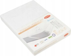 Higiéniai alapozó 180x200 vízhatlan frottír rátét fehér