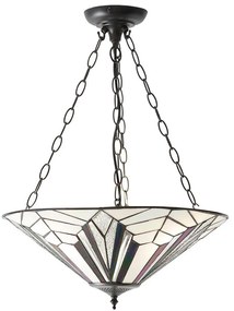 Endon 63936 - Tiffany ASTORIA láncos csillár 3xE27/60W/230V átm. 48 cm