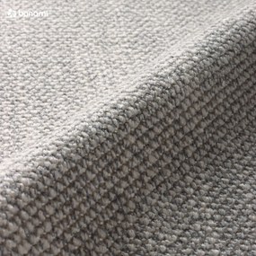 Szürke kárpitozott franciaágy tárolóhellyel ágyráccsal 180x200 cm Atesio – Meise Möbel