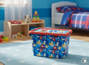 Sonic a sündisznó Friends műanyag tároló doboz 7 L