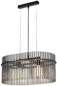 RÁBALUX 72262 INESA Vintage Függesztett Lámpa Füstszínű E27 IP20