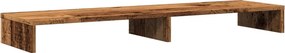 vidaXL antik fa színű szerelt fa monitorállvány 100 x 27 x 10 cm