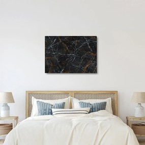 Kép - Fekete márvány (üvegen) (70x50 cm)