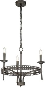 Elstead Lighting CROWN CROWN3 Csillár 3x60W/E14