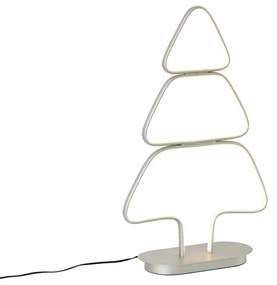 Design asztali lámpa acél karácsonyfa LED-del IP44 - Arbre