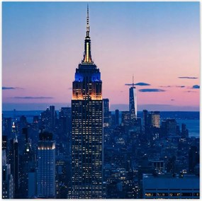 Poszterek 30x30 New York felülnézet