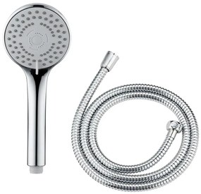 WENKO 24918100 - BASIC LINE zuhanyfej, 9,5 x 9,5 cm, fényes króm/ezüst