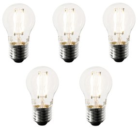 5 darabos Smart E27 LED izzó készlet P45 4.5W 470 lm 1800-4000K
