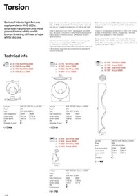 Redo 01-1795 - Dimmelhető sodronyos LED csillár TORSION LED/40W/230V fehér