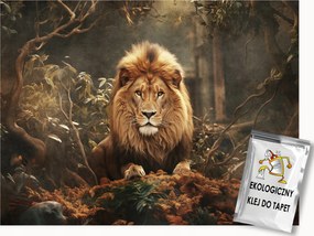 Fotótapéta Flizelina Természet Afrika Állat Dzsungel Oroszlán Király 250x175 ragasztó