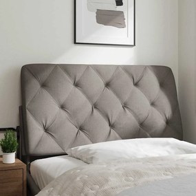 tópszínű szövet fejtámla párna 100 cm