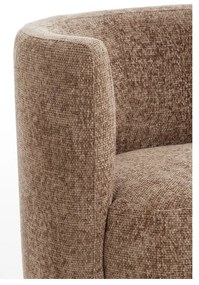 Sötétbarna fotel Kamova – Light &amp; Living