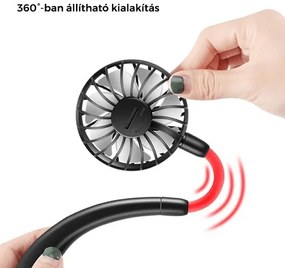 Nyakba akasztható ventilátor QS-381