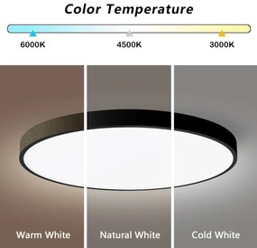 Immax NEO 07250L-LED Dimmelhető lámpa SEMPLICI 60W/230V Wi-Fi Tuya fekete + távirányító