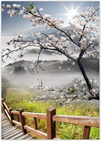 Poszterek 50x70 Japán Virágzó cseresznye