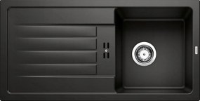 Egymedencés mosogató Blanco Favum gránit fekete