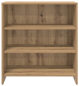 Büfé Tömör tölgy 70x41x75 cm Szerelt fa