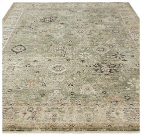 Zöld-bézs kézi szövésű szőnyeg 200x300 cm Heriz Ornate – Asiatic Carpets