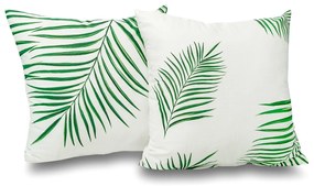 Kvalitex Párnahuzat Tropical fehér, 50 x 50 cm, 2db-os szett, 50 x 50 cm