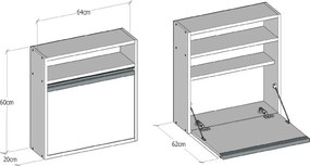 Optimum White íróasztal