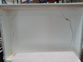 AKCIÓ Kisméretű kinyitható kanapé ROSA, világos rózsaszín/világosszürke II. osztály