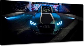Képek 115x55 Kék Audi autók
