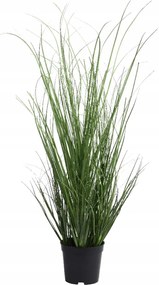Műfű növény Zöld dekoratív kaspóban XL 100cm