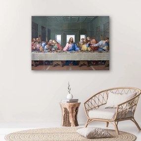 Gario Vászonkép Részlet Az utolsó vacsora címu mubol - Leonardo da Vinci, reprodukció Méret: 120 x 80 cm