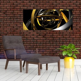 A modern absztrakció képe (120x50 cm)