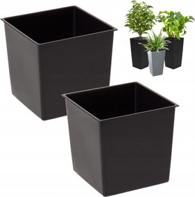 Cserélhető kaspóbetét kpl 2 db 24,5x23,5 cm 12 L lamella kaspóhoz