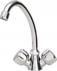 Konyhai mosogató csaptelep álló Lux Króm Kiváló Minőség