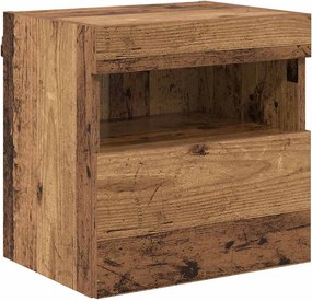 vidaXL TV Fali Szekrény Öreg fa 40 x 30 x 40 cm Faanyag