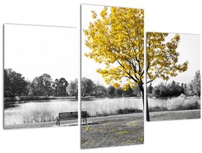 Kép - Pihenés a parkban (90x60 cm)