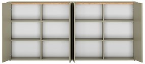 Elivo komód 200 cm - eukaliptusz / baltic dune tölgy