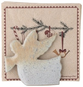 Agyagkerámia szalvétatartó Cherub – Bloomingville