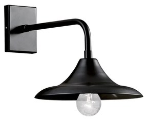 Viokef MATLA fali lámpa, fekete, E27 foglalattal, VIO-4126500