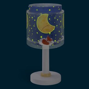 Dalber 76631 - LED gyereklámpa MOON DREAMS 1xG4/4W/230V kék
