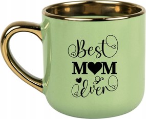 Bögre Zöld 400ml Ajándék Vicces Anyák Napja Best Mom Ever