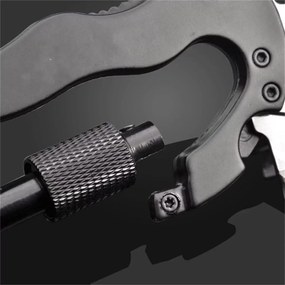 Többfunkciós acél karabiner 5 az 1-ben