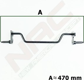 Első Tengely Fűnyíró LS40-139-BR LP40-139-BR Nac