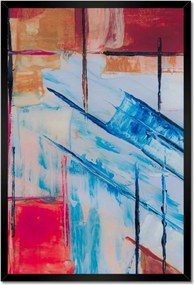 Poszterek keretben 40x60 Absztrakt Franklin