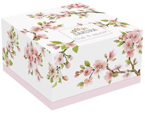 Porcelán teáscsésze akácfa aljjal - Sakura