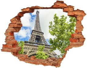 3d-s lyuk vizuális effektusok matrica Párizsi eiffel-torony nd-c-57097253