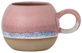 Rózsaszín kőedény bögre 410 ml Paula – Bloomingville