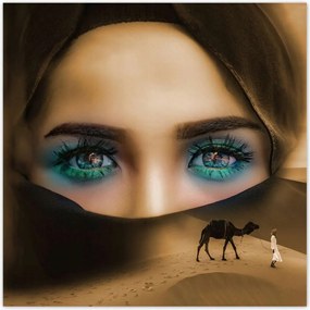 Poszterek 100x100 Sivatagi tevekirálynő